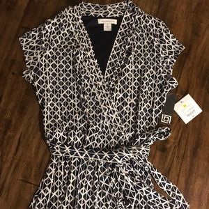 Liz Claiborne wrap dress